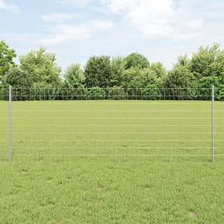 Gartenzaun Set Set aus 2 Verzinkt Verzinkter Stahl 25 x 0,8 m
