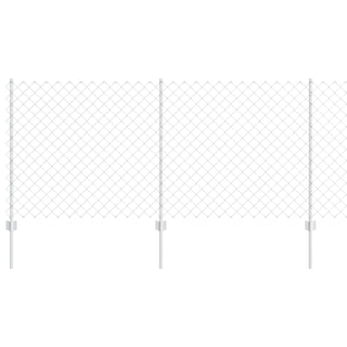Gartenzaun Set 2er Set Verzinkter Stahl 25 x 1 m Langlebig