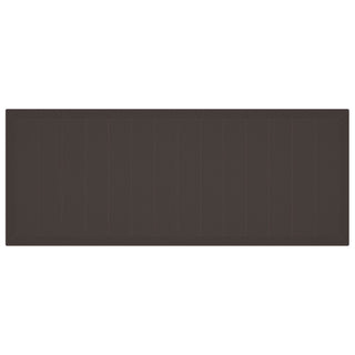 9-teiliges Garten-Essgruppe Braun Poly-Rattan