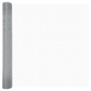 Gartenzaun-Set 2-teilig Verzinkter Stahl 10 x 1 m Langlebig