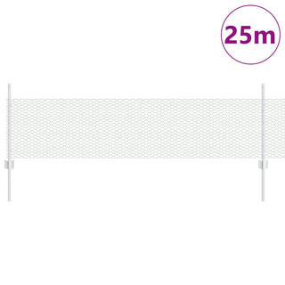 Gartenzaun-Set Set aus 2 Verzinkter Stahl 25 x 0.5 m Langlebig