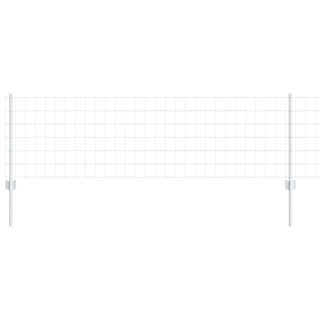 Gartenzaun Set Set mit 2 Galvanisierter Stahl Groß Langlebig